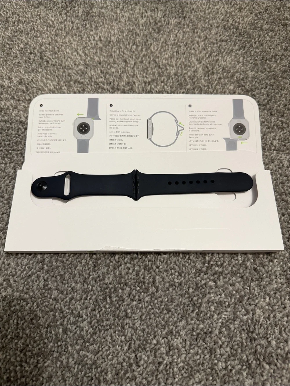 Apple Watch Silicone Sport Band